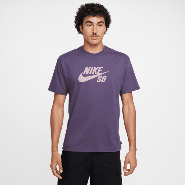 Nike SB Logo Skate Tee Purple Dark Raisin-Black Sheep Skate Shop