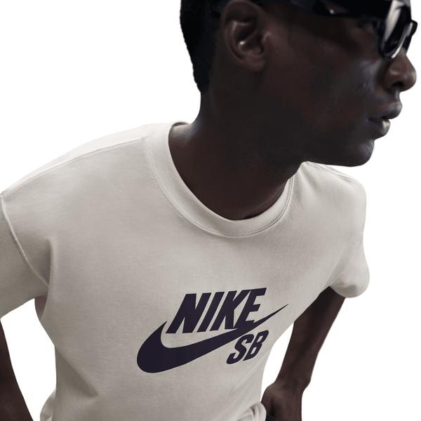 Nike SB Logo Skate Tee Sail - Purple-Black Sheep Skate Shop