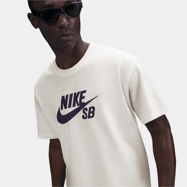 Nike SB Logo Skate Tee Sail - Purple-Black Sheep Skate Shop