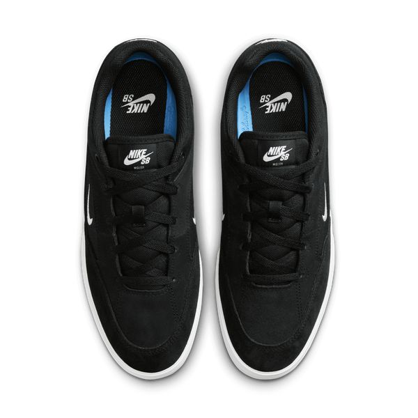 Nike SB Malor Skate Shoes Black - White - Black-Black Sheep Skate Shop