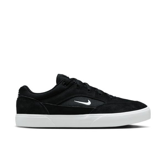 Nike SB Malor Skate Shoes Black - White - Black-Black Sheep Skate Shop