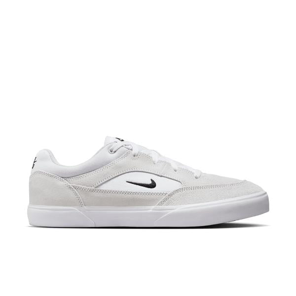 Nike SB Malor Skate Shoes White - Black - Summit White - Gum Light Brown-Black Sheep Skate Shop