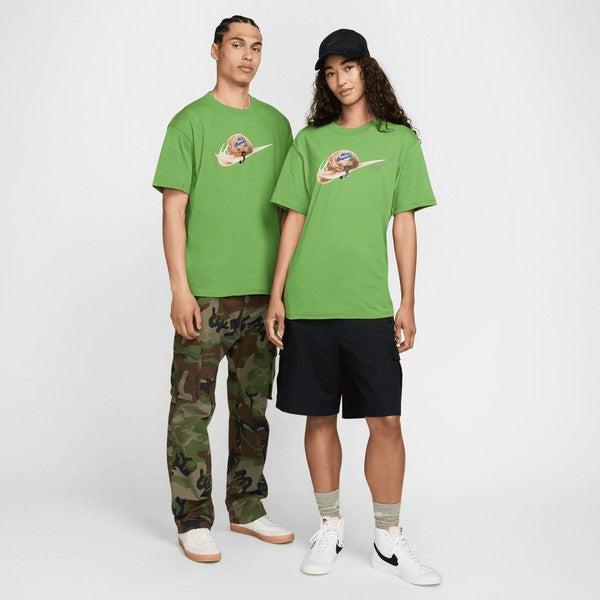 Nike SB Max90 Escargot Graphic Skate Tee Chlorophyll Green-Black Sheep Skate Shop