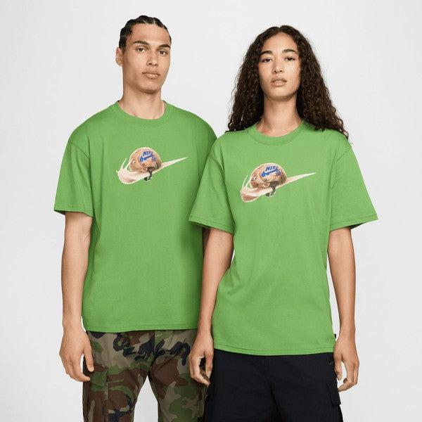 Nike SB Max90 Escargot Graphic Skate Tee Chlorophyll Green-Black Sheep Skate Shop