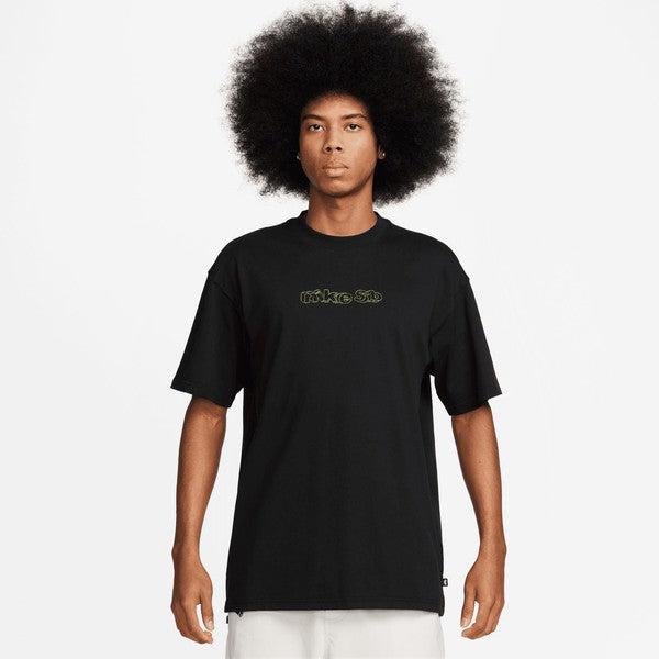 Nike SB Max90 Sounds Bangin Graphic Skate Tee Black-Black Sheep Skate Shop