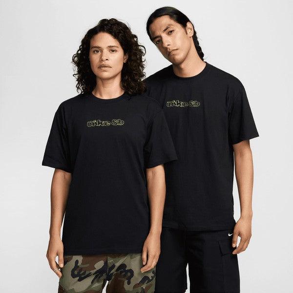 Nike SB Max90 Sounds Bangin Graphic Skate Tee Black-Black Sheep Skate Shop