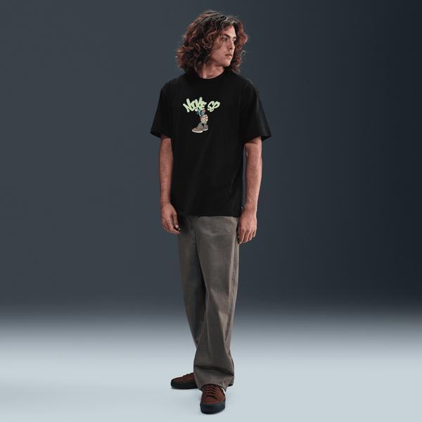 Nike SB Max90 Tag Graphic Skate Tee Black-Black Sheep Skate Shop