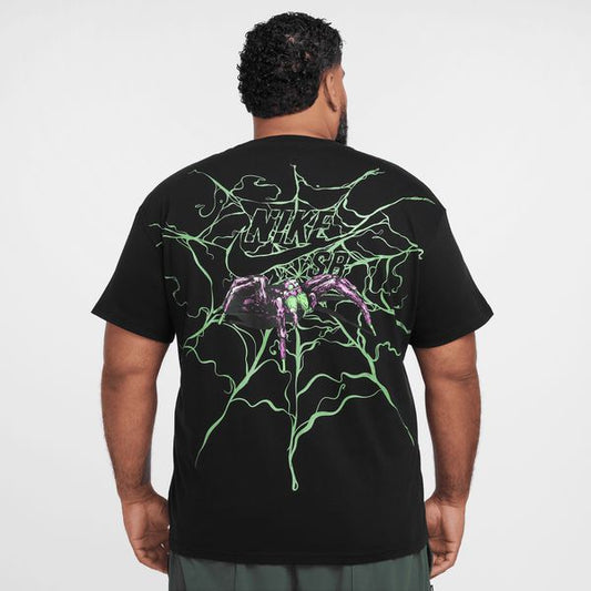 Nike SB OC Spider Glow In The Dark Graphic Skate Tee Black-Black Sheep Skate Shop