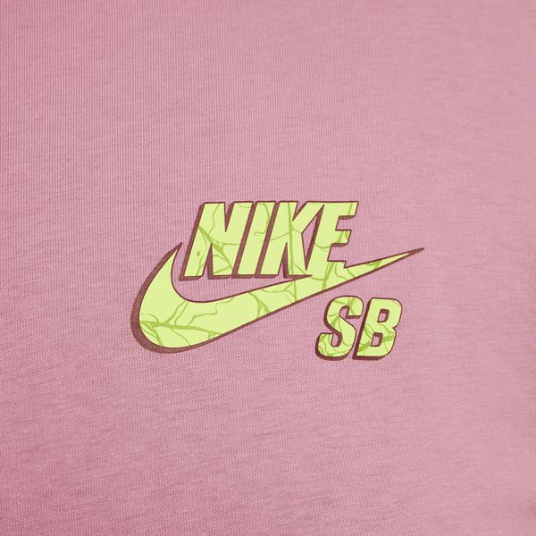 Nike SB OC Spider Glow In The Dark Graphic Skate Tee Plum Dust-Black Sheep Skate Shop