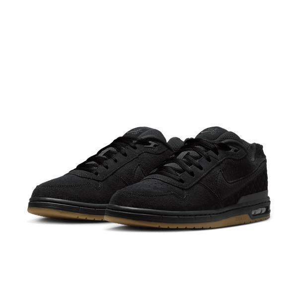 Nike SB Paul Rodriguez P-Rod Zoom Air Low Black - Gum Light Brown-Black Sheep Skate Shop