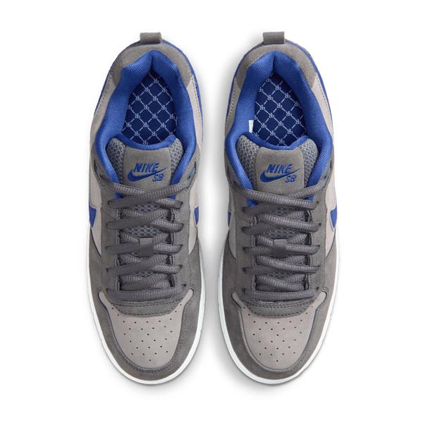Nike SB Paul Rodriguez P-Rod Zoom Air Low Flint Grey - Deep Royal Blue-Black Sheep Skate Shop