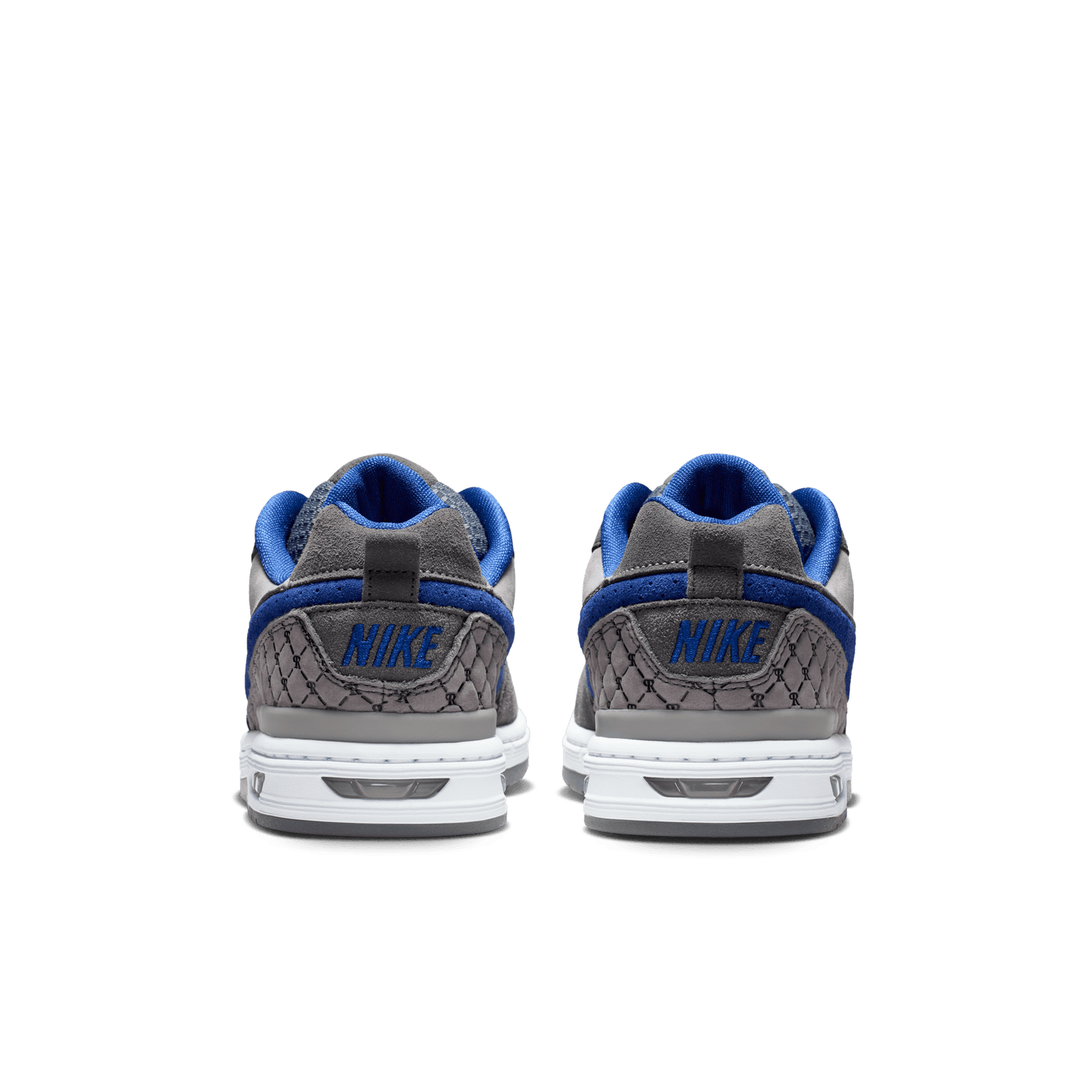 Nike SB Paul Rodriguez P-Rod Zoom Air Low Flint Grey - Deep Royal Blue-Black Sheep Skate Shop