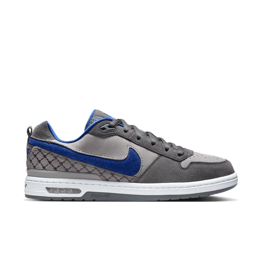 Nike SB Paul Rodriguez P-Rod Zoom Air Low Flint Grey - Deep Royal Blue-Black Sheep Skate Shop