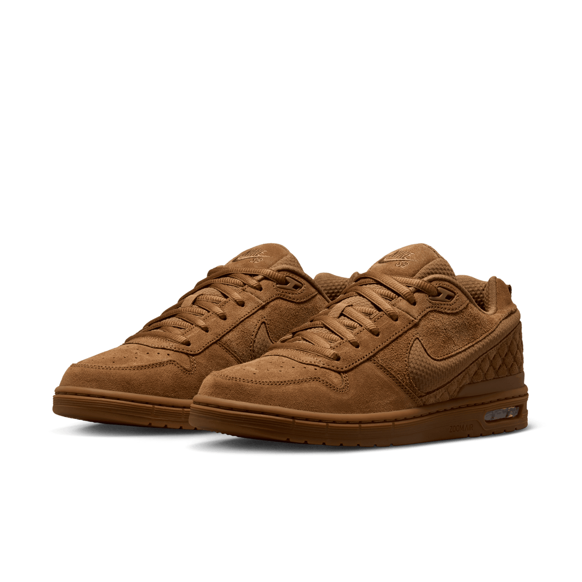 Nike SB Paul Rodriguez P-Rod Zoom Air Low Light British Tan-Black Sheep Skate Shop