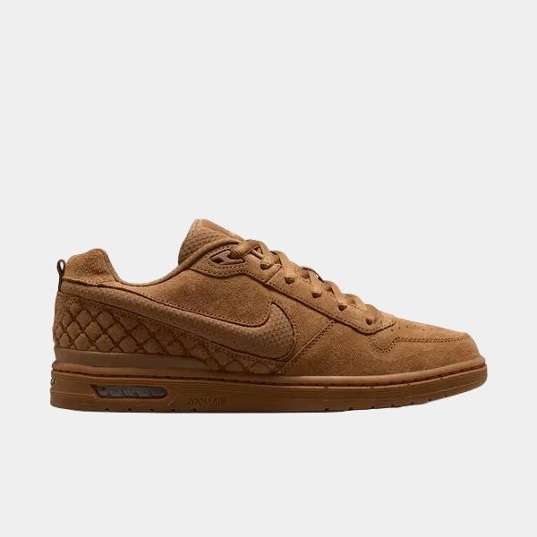 Nike SB Paul Rodriguez P-Rod Zoom Air Low Light British Tan-Black Sheep Skate Shop