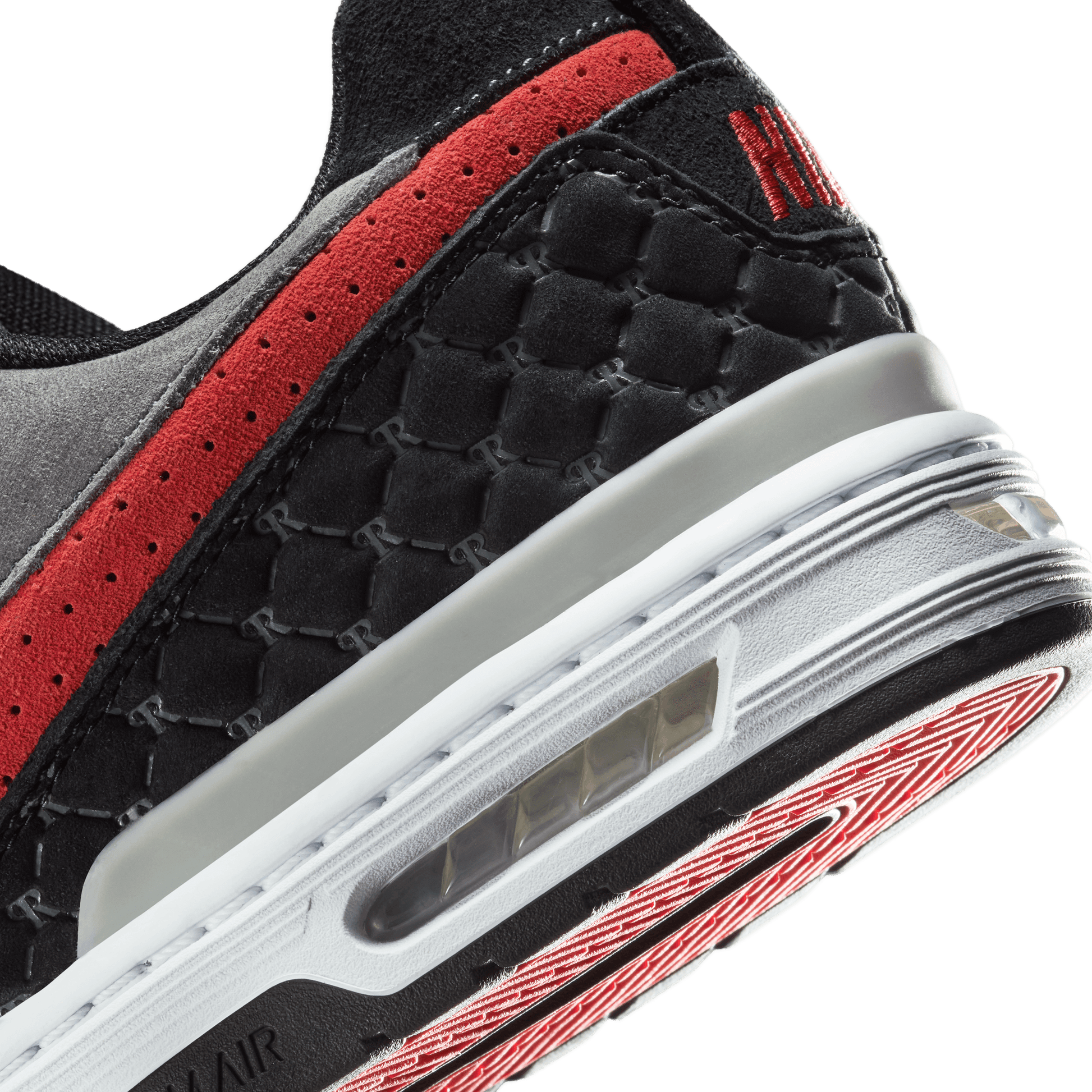Nike SB Paul Rodriguez P-Rod Zoom Air Low QS Black - Varsity Red - Flint Grey-Black Sheep Skate Shop