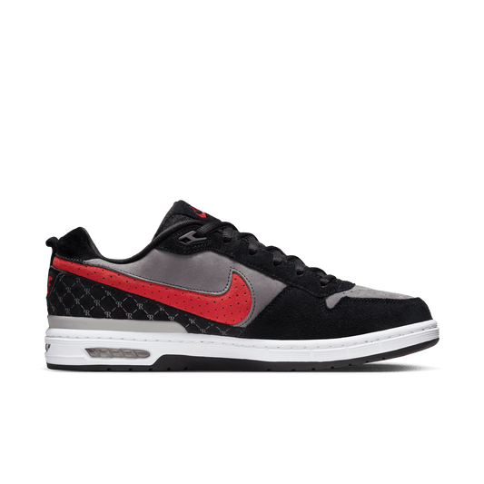 Nike SB Paul Rodriguez P-Rod Zoom Air Low QS Black - Varsity Red - Flint Grey-Black Sheep Skate Shop