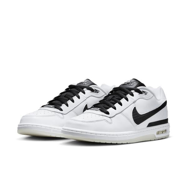 Nike SB Paul Rodriguez P-Rod Zoom Air Low QS White - Black - Clear-Black Sheep Skate Shop