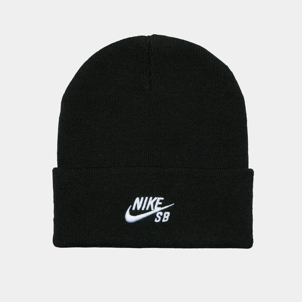 Nike SB Peak Skate Beanie Black - White-Black Sheep Skate Shop