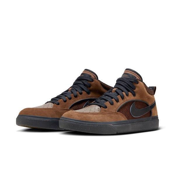 Nike SB React Leo Baker Skate Shoe Cacao Wow - Black - Earth-Black Sheep Skate Shop