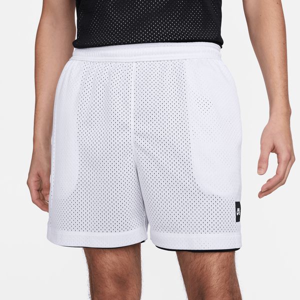 Nike SB Reversible Basketball Skate Shorts Black - White-Black Sheep Skate Shop