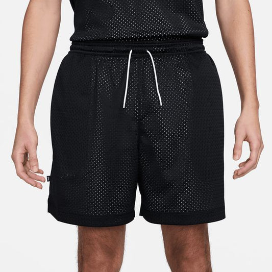 Nike SB Reversible Basketball Skate Shorts Black - White-Black Sheep Skate Shop
