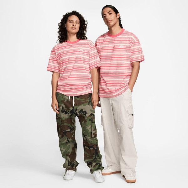 Nike SB Striped Embroidered Max90 Skate Tee Guava Ice-Black Sheep Skate Shop