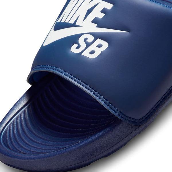 Nike SB Victori One Slide Deep Royal Blue - White-Black Sheep Skate Shop