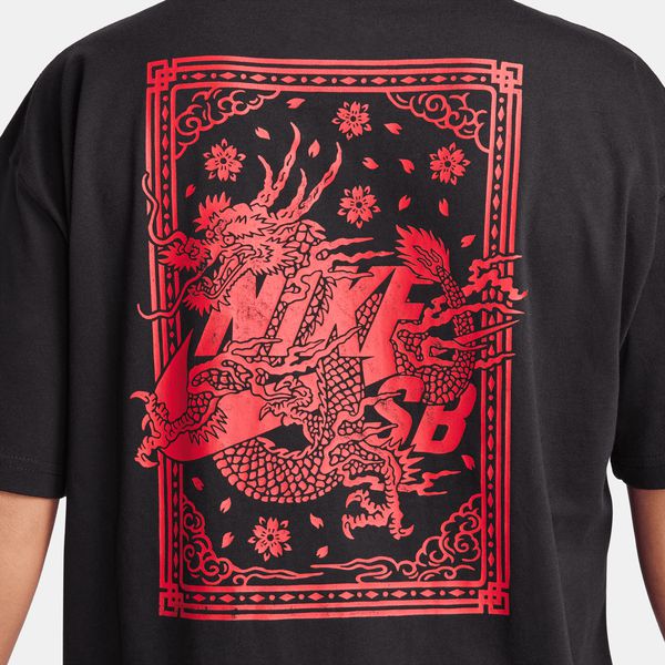 Nike SB "Year of the Dragon" Skate T-Shirt Black - Red-Black Sheep Skate Shop