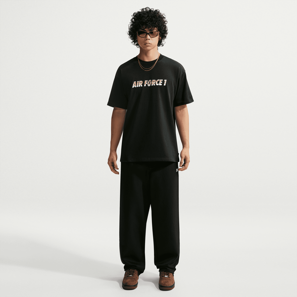Nike SB Yuto Horigome Air Force 1 AF1 Skate T-Shirt Black-Black Sheep Skate Shop