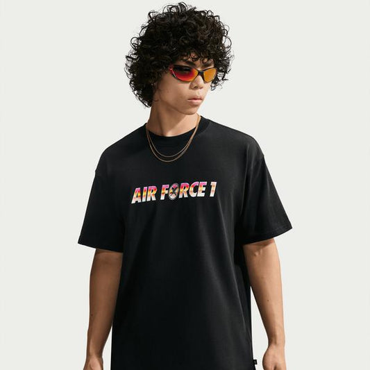 Nike SB Yuto Horigome Air Force 1 AF1 Skate T-Shirt Black-Black Sheep Skate Shop