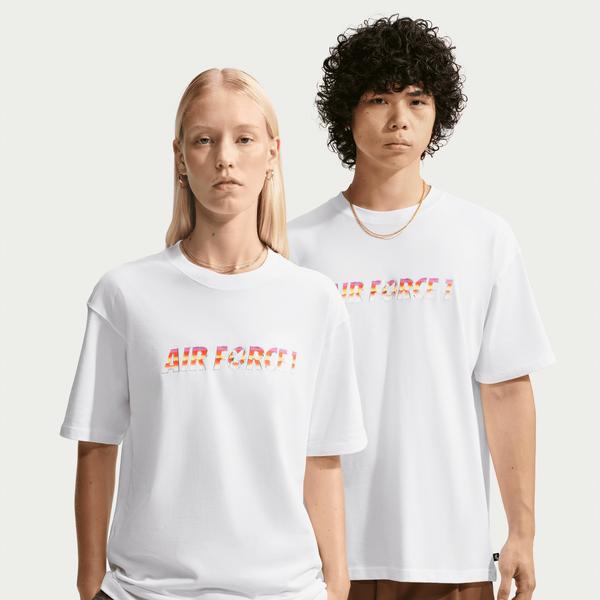 Nike SB Yuto Horigome Air Force 1 AF1 Skate T-Shirt White-Black Sheep Skate Shop
