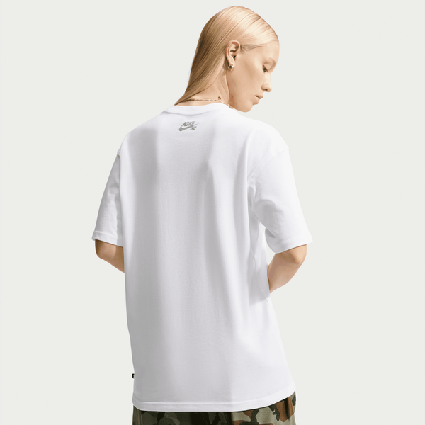 Nike SB Yuto Horigome Air Force 1 AF1 Skate T-Shirt White-Black Sheep Skate Shop