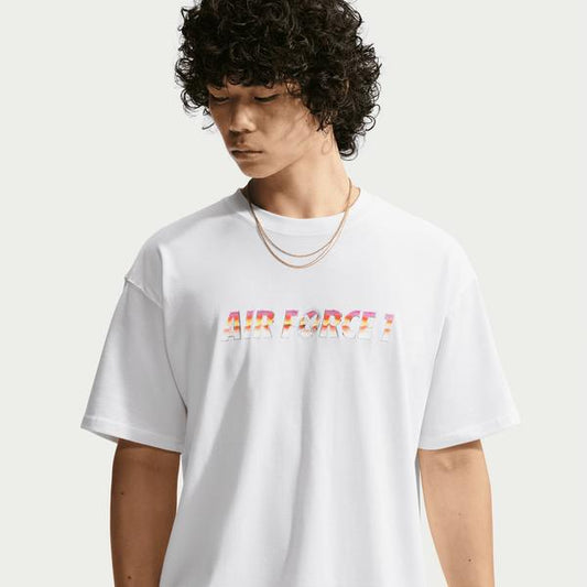 Nike SB Yuto Horigome Air Force 1 AF1 Skate T-Shirt White-Black Sheep Skate Shop