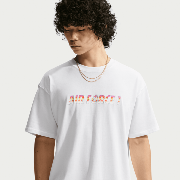 Nike SB Yuto Horigome Air Force 1 AF1 Skate T-Shirt White-Black Sheep Skate Shop