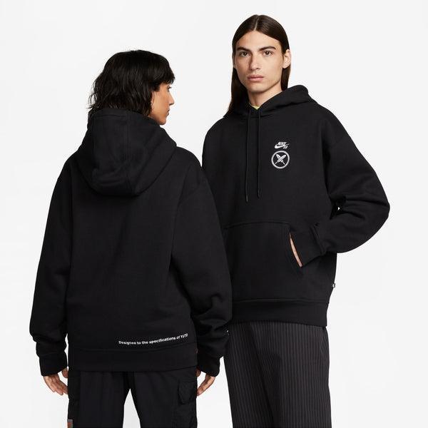 Nike SB Yuto Horigome Fleece Skate Pullover Hoodie Black-Black Sheep Skate Shop