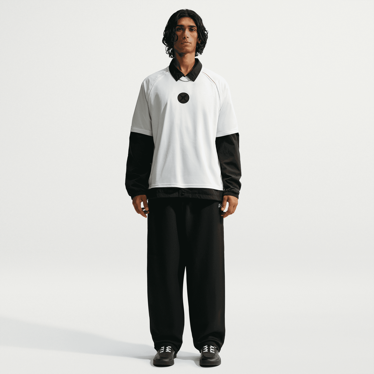 Nike SB Yuto Horigome Skate Jersey Summit White-Black Sheep Skate Shop