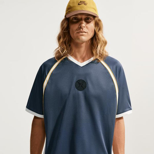 Nike SB Yuto Horigome Skate Jersey Thunder Blue - Summit White-Black Sheep Skate Shop