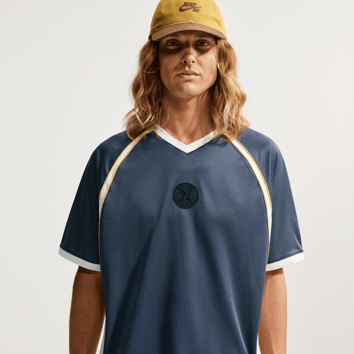 Nike SB Yuto Horigome Skate Jersey Thunder Blue - Summit White-Black Sheep Skate Shop