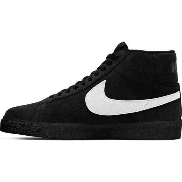 Nike SB Zoom Blazer Mid Black - White - Black-Black Sheep Skate Shop