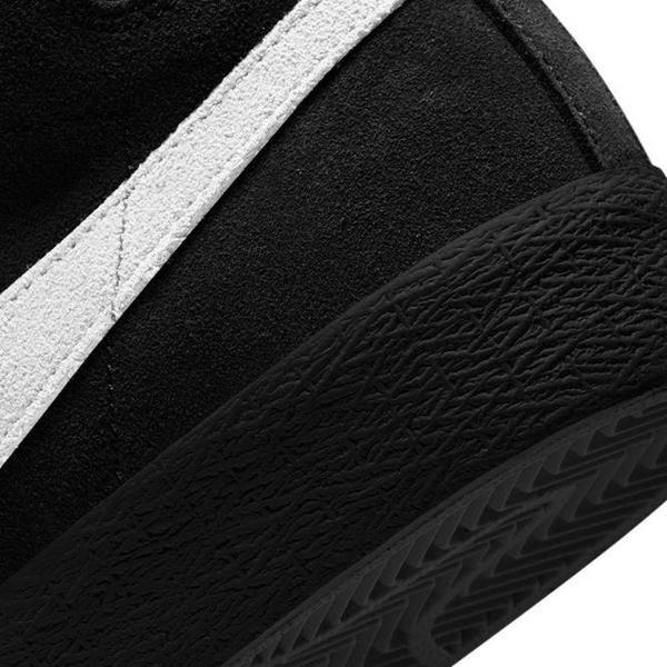 Nike SB Zoom Blazer Mid Black - White - Black-Black Sheep Skate Shop