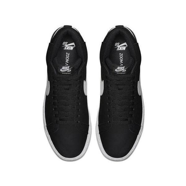 Nike SB Zoom Blazer Mid Black - White - White-Black Sheep Skate Shop