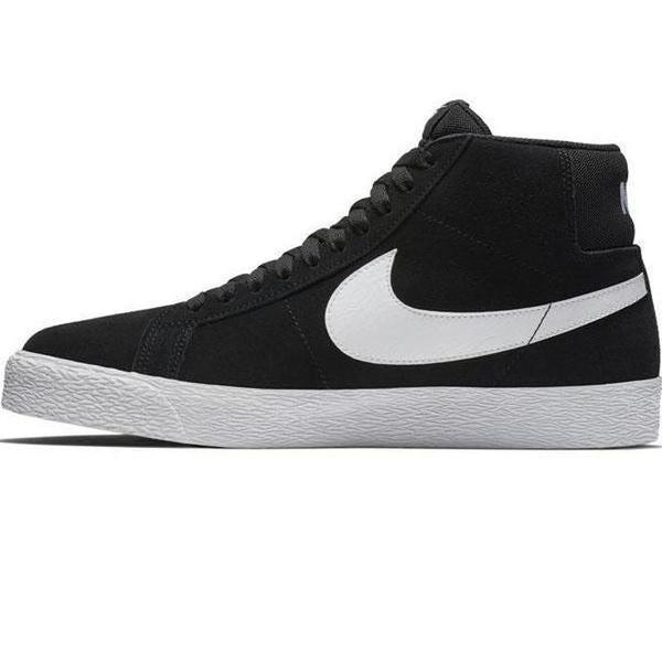 Nike SB Zoom Blazer Mid Black - White - White-Black Sheep Skate Shop