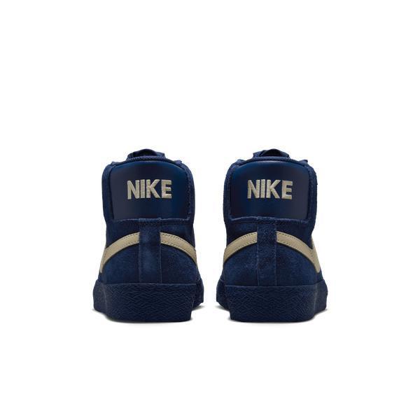 Nike SB Zoom Blazer Mid Coastal Blue - Pale Yellow-Black Sheep Skate Shop