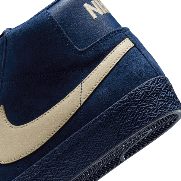 Nike SB Zoom Blazer Mid Coastal Blue - Pale Yellow-Black Sheep Skate Shop