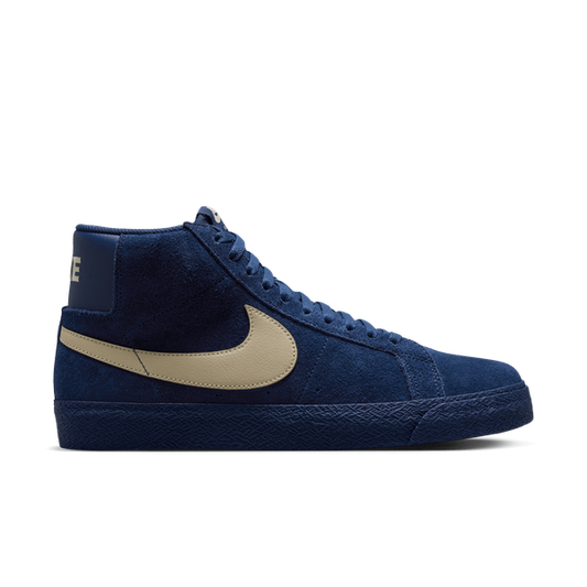 Nike SB Zoom Blazer Mid Coastal Blue - Pale Yellow-Black Sheep Skate Shop