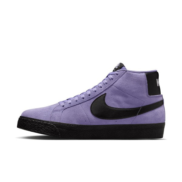 Nike SB Zoom Blazer Mid Dusty Amethyst - Black-Black Sheep Skate Shop