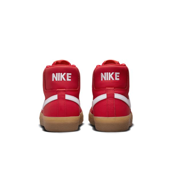 Nike SB Zoom Blazer Mid ISO "Orange Label" University Red - White - Gum-Black Sheep Skate Shop