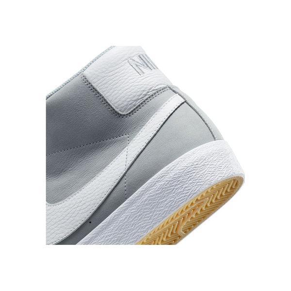 Nike SB Zoom Blazer Mid ISO "Orange Label" Wolf Grey - White-Black Sheep Skate Shop