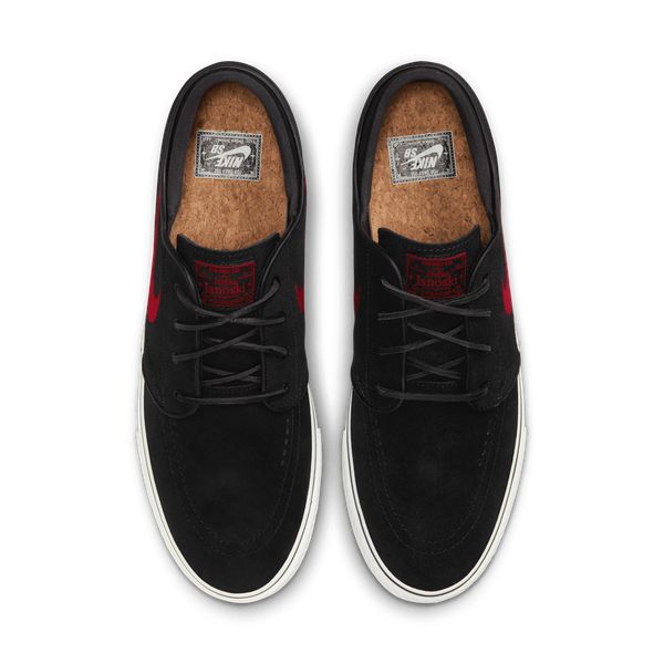 Nike SB Zoom Janoski OG+ Black - University Red - Summit White-Black Sheep Skate Shop